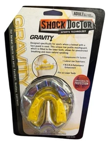 Shock Doctor Sport Gel Max Adult Age 11+ Mouth Guard Helmet Sports Football - Picture 1 of 6
