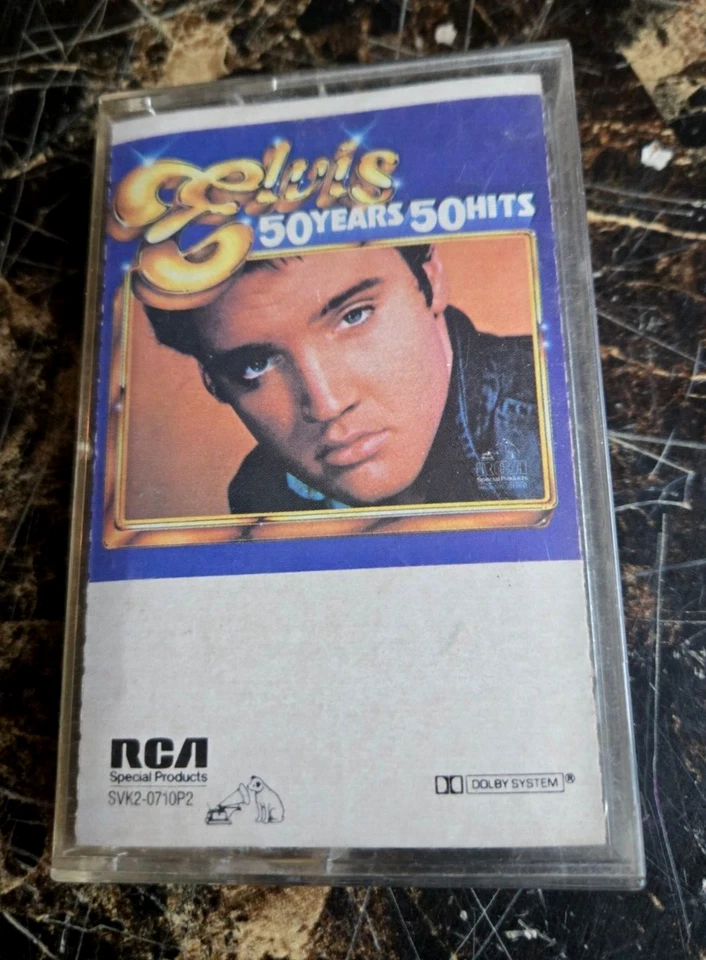 Elvis Presley 50 Years 50 Hits original 1985 USA cassette Vol 2 - Image 1 of 3