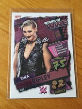 2021 Topps Slam Attax Trading Card W26 - Rhea Ripley 93a