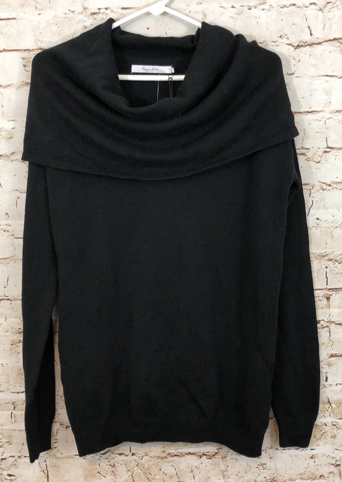 womens small gouti sweater cowl neck 