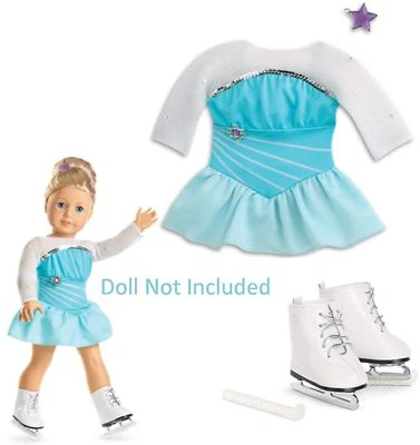 American Girl 2015 Truly Me Sparkly Ice Skating Skate Set Doll Outfit  Retired - Image 1 of 4