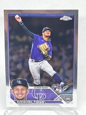 Ezequiel Tovar 2023 Topps Chrome #106 Rookie Card RC
