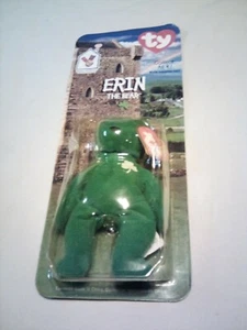 Rare Retired McDonald's Ty Beanie Baby Erin The Bear NIP - Picture 1 of 5