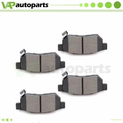 Rear Brake Creamic Pads For 1988-2001 Acura Integra Honda Accord CRX Low Noise - Image 1 of 4