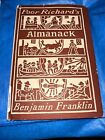 Poor Richard's Almanack Benjamin Franklin Peter Pauper Press HCDJ Hardcover 1980