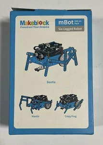 Makeblock mBot Add-on Pack Six-Legged Robot (Beetle, Mantis, Crazy Frog) - Picture 1 of 6