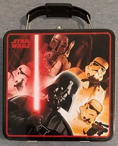 Star Wars Darth Vader Boba Fett Storm Trooper Metall Brotdose The Tin Box Co - Bild 1 von 10