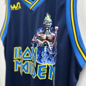 Camiseta deportiva con licencia oficial WA baloncesto Iron Maiden séptimo hijo 88 - Imagen 1 de 6