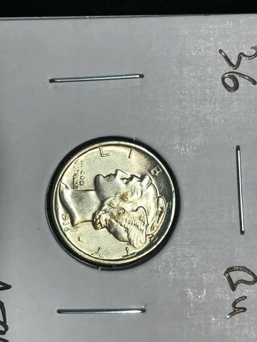 1936-P Mercury Dime - BU/Uncirculated 90% Silver 10C - A596 Cover