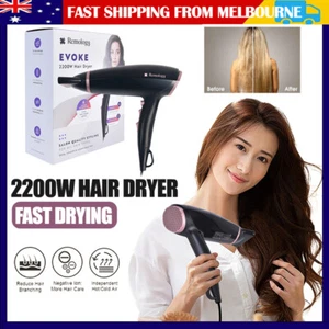 Fast Hair Dryer Hair Blow Dryer Compact Portable Professional Heat Salon Tool - Picture 1 of 8
