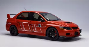 para MITSUBISHI para Super A para evo9 para Ralliart timón rojo derecho LTD modelo 1:18 - Imagen 1 de 12