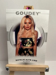 NATALIE ALYN LIND 2022 Upper Deck Goodwin Champions Goudey #G46 Actress - Picture 1 of 6