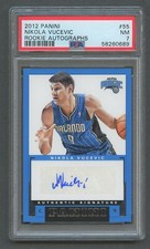2012-13 Panini Basketball NIKOLA VUCEVIC AUTO RC #55 PSA 7 NM Rookie Autograph