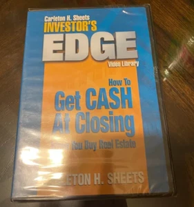 Carleton H Sheets Investors Edge How To Get Cash At Closing (New Sealed) - Picture 1 of 1
