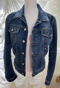 without tags Dsquared Denim Jacket IT 46 US 10 - Picture 1 of 10