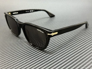 MONT BLANC MB0302S 006 Black Grey Men's 53 mm Medium Sunglasses - Picture 1 of 5