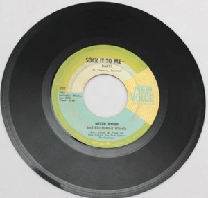MITCH RYDER SOCK IT TO ME / I NEVER HAD IT BETTER 45 7" RECORD (820) *FAIR* - Picture 1 of 2