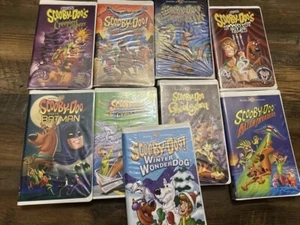 Lot of 8 Scooby-Doo VHS Video Tapes Cartoon Network - Picture 1 of 10