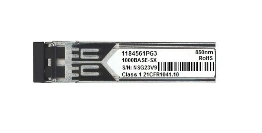 Adtran 1184561PG3 compatible SFP-SX 1000BASE-SX 1GE 850nm 550m on LC MMF - Image 1 of 1