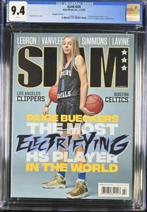 Paige Bueckers UCONN/Dallas Wings SLAM Magazine 2020 1st Cover Graded CGC 9.4 - Picture 1 of 2