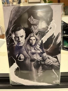 Fantastic Four #1 SDCC 2025 Adi Granov Greyscale Trinity Exclusive - Photo 1/3