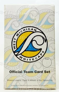 West Michigan Whitecaps Baseball Official Team Card Set 1995 Factory Sealed - Picture 1 of 6