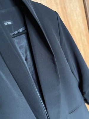 Boohoo Womens Black Blazer Lightweight - BNWOT 12-14 - Image 1 of 4