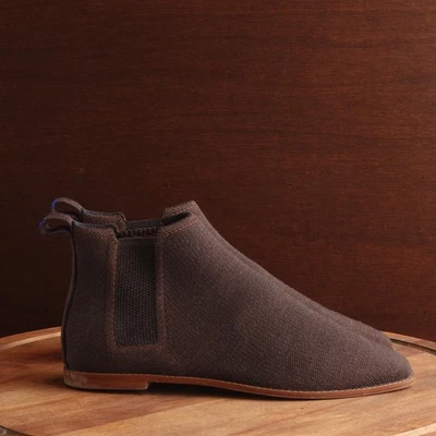Rothy's Boots Womens SZ 11.5 Brown The Merino Wool Ankle Chelsea Pull On Comfort - Image 1 of 4