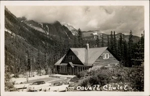 Canada Cavell Chalet Jasper Park Alberta c1950s Vintage Postcard - Picture 1 of 5