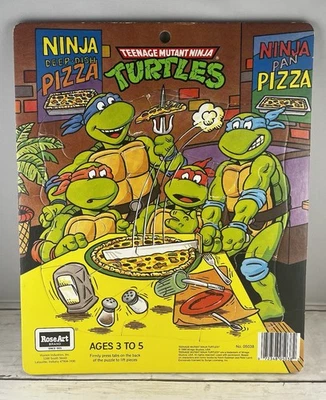 Teenage Mutant Ninja Turtles TMNT Jigsaw Puzzle by Rose Art (1990) - Image 1 of 3
