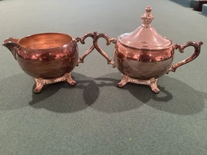 Creamer and Sugar Bowl Set - Picture 1 of 3