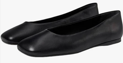 Zapatos planos de ballet Vince Leah sin cordones para mujer EE. UU. 6,5 UE 36,5 NUEVOS CON ETIQUETAS Foto 1 de 3