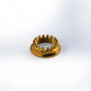 Dado perno ruota posteriore oro M33x1.5 per Ducati - Foto 1 di 1