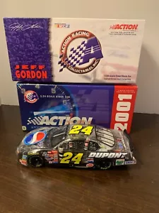 2001 #24 Jeff Gordon Dupont Pepsi Clear 1/24 Action Diecast ~ - Picture 1 of 5