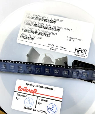 10PCS Coilcraft XEL5050-103MEC High Temperature Shielded Power Inductors New - Image 1 of 3