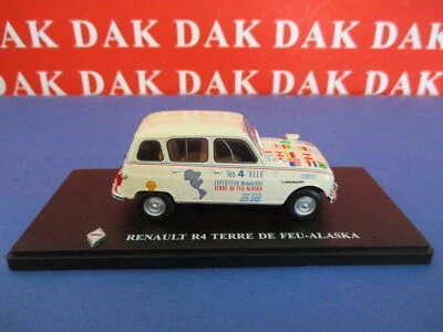 Die cast 1/43 Modellino Auto Renault 4L Raid Terre de Feu Alaska 1965 - Immagine 1 di 4