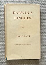 Darwin's Finches David Lack 1st edition 1947 Cambridge University Press