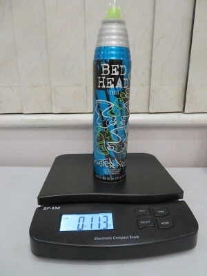 Laca para el cabello TIGI Bed Head Masterpiece Massive Shine 10,3 OZ DIFÍCIL DE ENCONTRAR DISEÑADA LATA RARA Foto 1 de 4