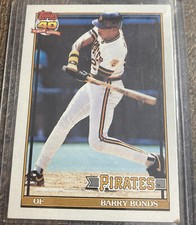 1991 Topps - #570 Barry Bonds