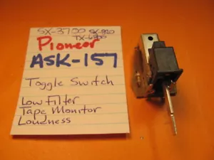 📈PIONEER ASK-157 TOGGLE SWITCH SX-3700 SX-820 STEREO RECEIVER - Picture 1 of 4