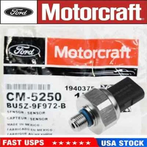 New Genuine OEM Motorcraft Fuel Injection Pressure Sensor CM-5250 BU5Z-9F972-B - Picture 1 of 4