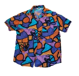 90s Gitano Button Up Top Small Shirt Vintage street style unisex - Picture 1 of 6