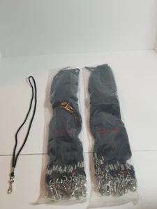 Lot Of 2 Black Lanyards with Round 1/8" Strap and Swivel Hook | Pack of 50x2=100 - Picture 1 of 12