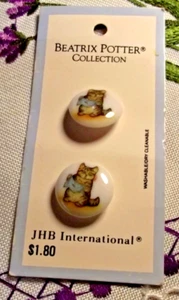 JHB Intl Beatrix Potter Tom Kitten Buttons (4007) - Picture 1 of 3