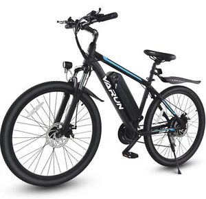 26in Mountain E-Bike Electric Bicycle Peak 750W 21-Speed Up to 45Mi Adults Ebike - Picture 1 of 8