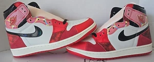 New Size 9.5 - Jordan 1 Retro OG- Spider-Man Across The Spider-Verse - Picture 1 of 7