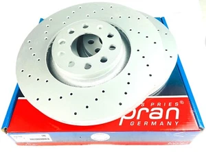 Audi A4 B7 DTM 2.0 TSFI (04-) front Brake Drilled Brake Discs | 320 x 30mm - Picture 1 of 4