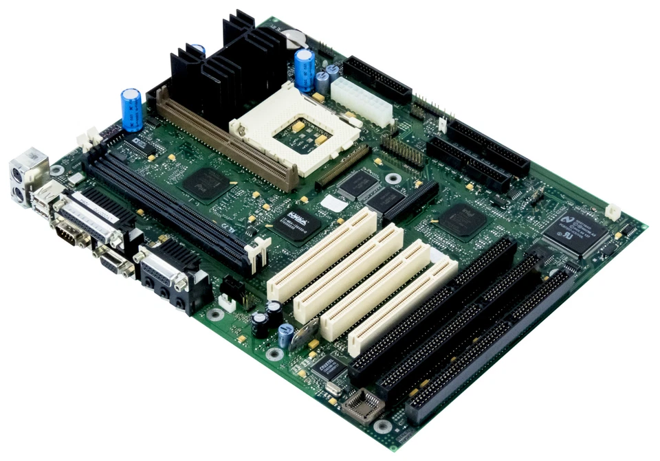 Original Fujitsu S26361-D990-A11 GS2 Socket 7 2x Sdram 4x PCI 3x Isa - Image 1 of 2