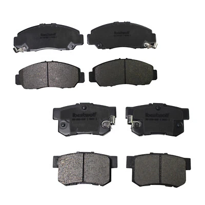 Pastillas de freno delanteras y traseras de cerámica para 2004 2005 2006 2007 2008 Acura TSX Foto 1 de 4