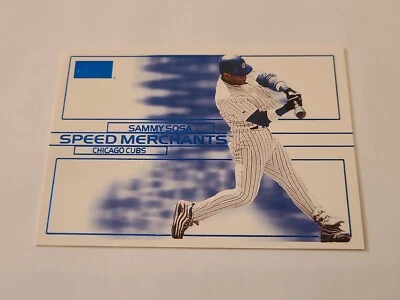 Sammy Sosa Skybox Speed Merchants SM2 2000 Chicago Cubs Foto 1 de 2